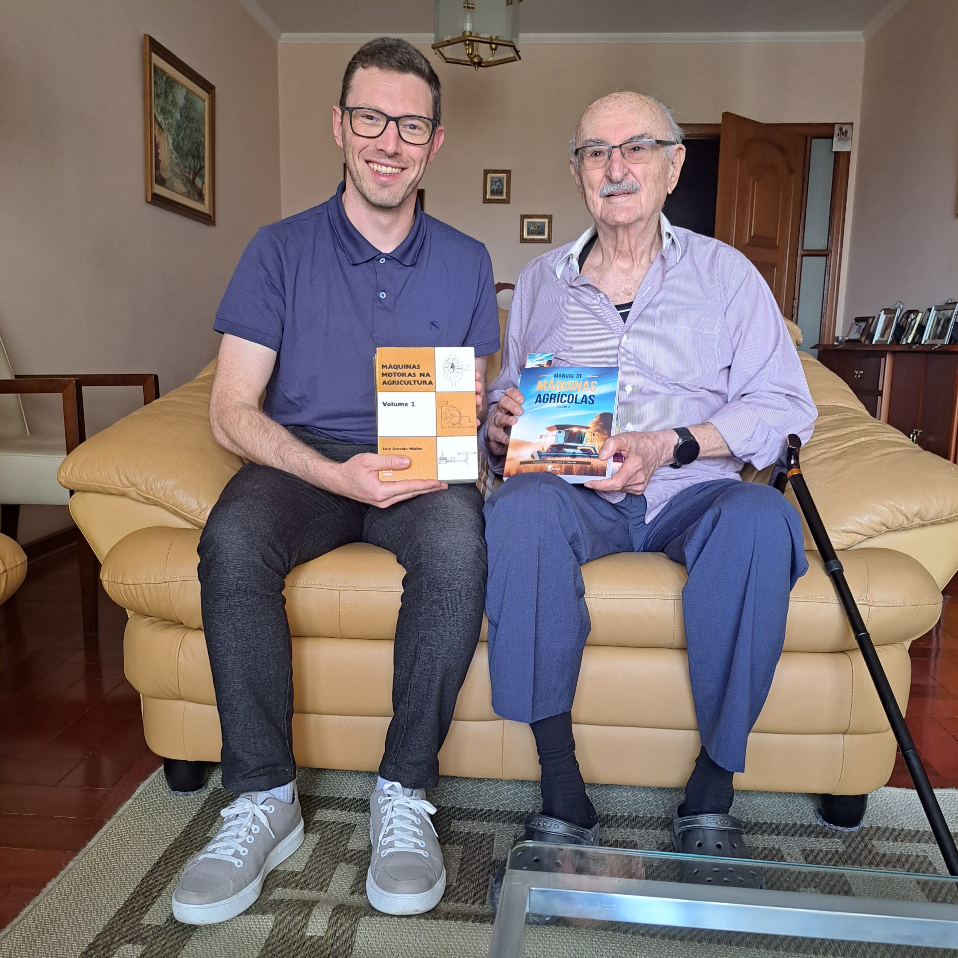 Prof. Tiago e Prof. Luiz Mialhe